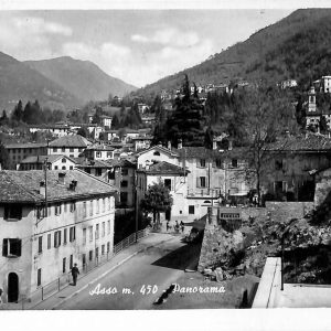 ab6126 - CARTOLINA  D'EPOCA - Como Provincia : ASSO 1957