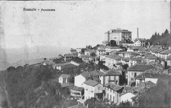 ab6133 - CARTOLINA  D'EPOCA - Como Provincia : BRUNATE 1918