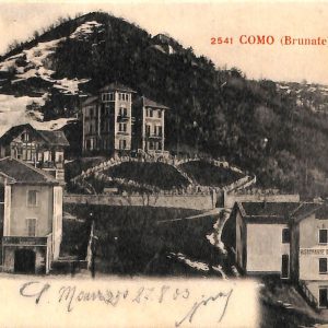 ab6137 - CARTOLINA  D'EPOCA - Como Provincia : BRUNATE