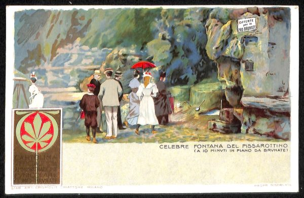 ab6143 - CARTOLINA  D'EPOCA - Como Provincia : BRUNATE