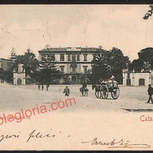 ae4681 - CARTOLINA D'EPOCA - Catania Città - Viale Margherita  1901