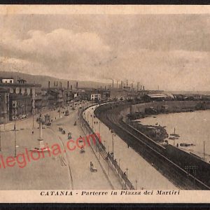 ae4682 - CARTOLINA D'EPOCA - Catania Città - Piazza dei Martiri  1917