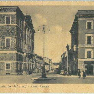85565 - CARTOLINA d'Epoca: MACERATA città -  CORSO CAVOUR 1949