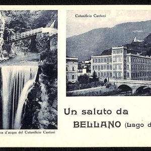 ab6144 - CARTOLINA  D'EPOCA - Como Provincia : BELLANO
