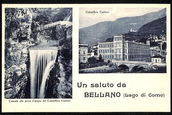 ab6144 - CARTOLINA  D'EPOCA - Como Provincia : BELLANO