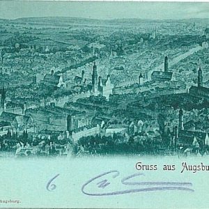 11811 - Ansichtskarten POSTCARD - Deutschland GERMANY - Gruss Aus AUGSBURG 1899