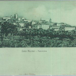 85583 - CARTOLINA d'Epoca: MACERATA provincia -  LORO PICENO  1927