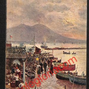 ah3609 - CARTOLINA D'EPOCA - Napoli Città - San Lucia Nuova