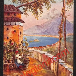ah3611 - CARTOLINA D'EPOCA - Napoli Città - Castello Mare