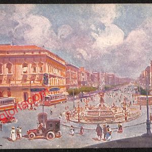 ah3613 - CARTOLINA D'EPOCA - Napoli Città - Piazza della Borsa