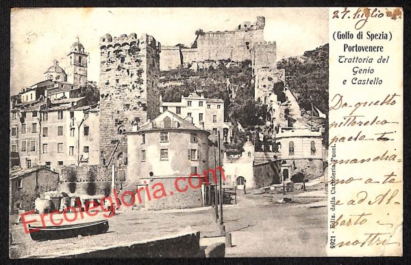 ag5660 - CARTOLINA D'EPOCA - La Spezia Provincia - Portovenere