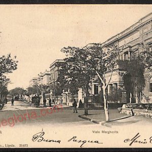 ae4757 - CARTOLINA D'EPOCA - Catania Città - Viale Margherita