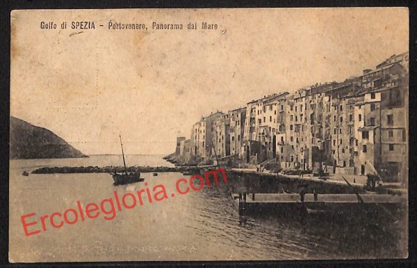 ag5661 - CARTOLINA D'EPOCA - La Spezia Provincia - Portovenere  1921