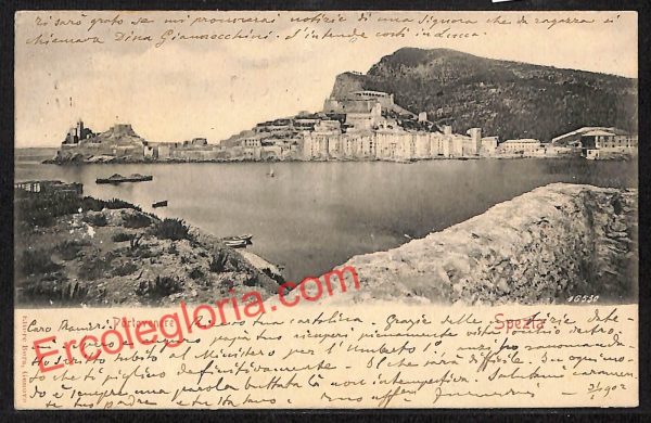 ag5662 - CARTOLINA D'EPOCA - La Spezia Provincia - Portovenere