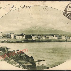 ae4760 - CARTOLINA D'EPOCA - Catania Città - Panorama  1901