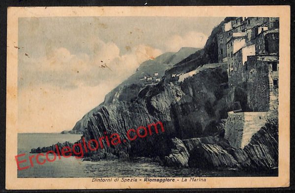 ag5664 - CARTOLINA D'EPOCA - La Spezia Provincia - Riomaggiore