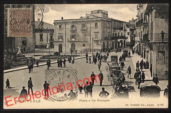 ah5154 - CARTOLINA D'EPOCA - Palermo Provincia - Monreale