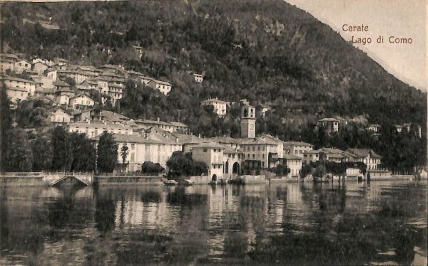 ab6244 - CARTOLINA  D'EPOCA - Como Provincia : CARATE