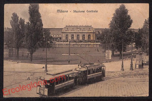 ag9138 - CARTOLINA D'EPOCA - Milano Città - Stazione Centrale