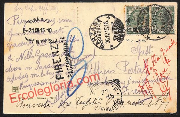 ag5678 - CARTOLINA D'EPOCA - La Spezia Provincia - Sarzana - immagine 2