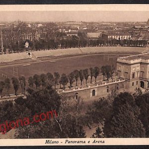 ag9140 - CARTOLINA D'EPOCA - Milano Città - Stadio di Rugby