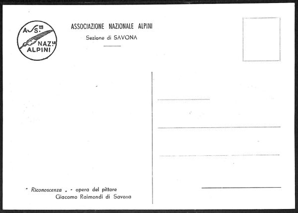 ac6981 - CARTOLINA D'EPOCA - REGGIMENTALI  - Alpini - immagine 2