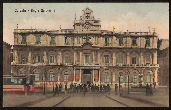 ae4783 - CARTOLINA D'EPOCA - Catania Città - Regia Università