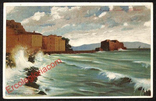 ah3614 - CARTOLINA D'EPOCA - Napoli Città - Panorama