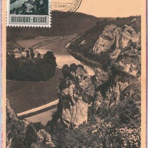 57047  - BELGIUM - POSTAL HISTORY: MAXIMUM CARD 1953 - NATURE Road