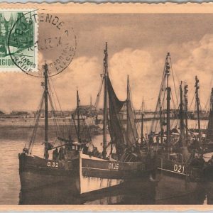 57046 - BELGIUM - POSTAL HISTORY: MAXIMUM CARD 1953 - BOATS