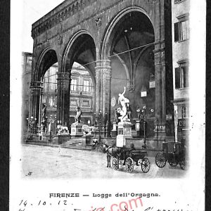 ae6464 - CARTOLINA D'EPOCA -  Firenze  Città - Logge dell' Orgagna