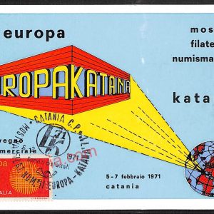 ae4673 - CARTOLINA D'EPOCA - Catania Città - ''Katana''