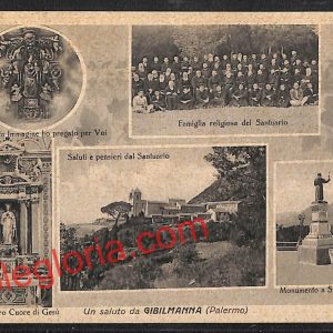 ah5115 - CARTOLINA D'EPOCA - Palermo Provincia - Gibilmanna