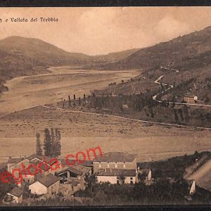 ah7484 - CARTOLINA D'EPOCA - Piacenza Città - Vallata del Trebbia