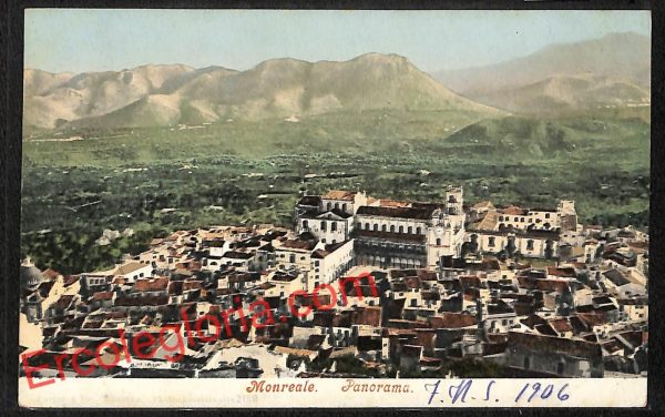 ah5120 - CARTOLINA D'EPOCA - Palermo Provincia - Monreale