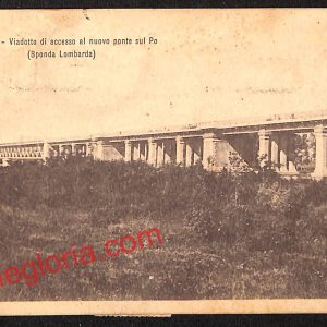 ah7488 - CARTOLINA D'EPOCA - Piacenza Città - Nuovo Ponte sul Po