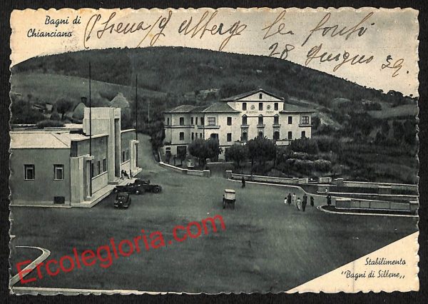 ai5568 - CARTOLINA D' EPOCA - Siena Provincia - Chianciano Terme