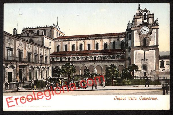 ah5127 - CARTOLINA D'EPOCA - Palermo Provincia - Monreale