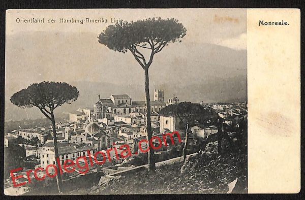 ah5128 - CARTOLINA D'EPOCA - Palermo Provincia - Monreale