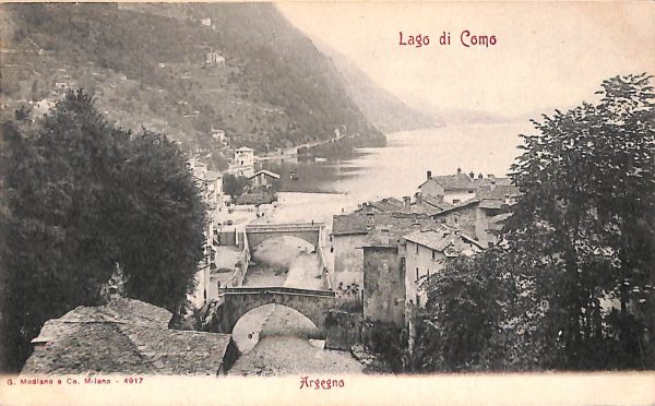 ab6114 - CARTOLINA  D'EPOCA - Como Provincia : ARGEGNO