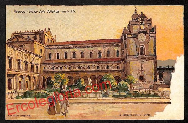 ah5133 - CARTOLINA D'EPOCA - Palermo Provincia - Monreale