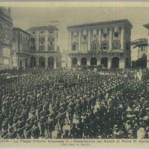 85556  - CARTOLINA d'Epoca: MACERATA città - CELEBRAZIONE Natale 1932 - Bella!!