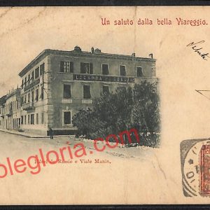 ag6826 - CARTOLINA D'EPOCA - Lucca Provincia - Viareggio