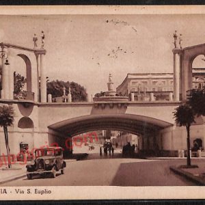 ae4688 - CARTOLINA D'EPOCA - Catania Città - Via S. Euplio  1936