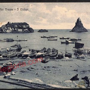 ae4695 - CARTOLINA D'EPOCA - Catania Città - Aci Trezza