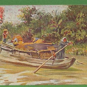 ad6482 -   INDOCHINE - Postal History - POSTCARD from SAIGON to ITALY Siena 1911