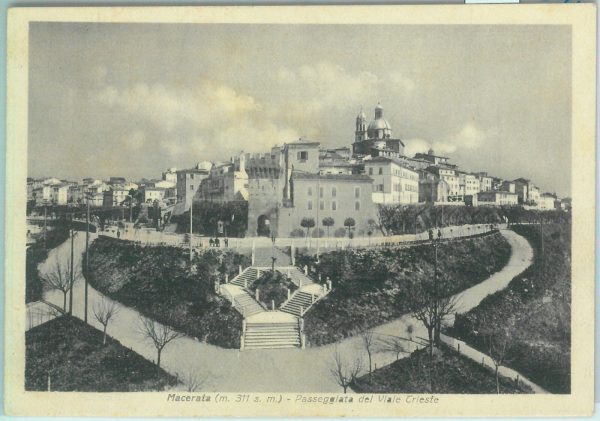 85572  - CARTOLINA d'Epoca: MACERATA città -  VIALE TRIESTE