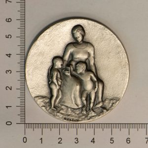 NA0303 - Italia Medaglia 5° Centenario Nascita Raffaello Ag1000