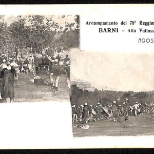 ab6152 - CARTOLINA  D'EPOCA - Como Provincia : BARNI