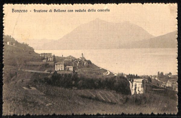 ab6153 - CARTOLINA  D'EPOCA - Como Provincia : BONZENO 1914